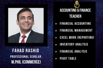 do accounting, finance and research tutoring services