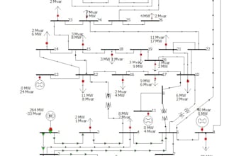 do single line diagram simulation in pws, etap, matlab