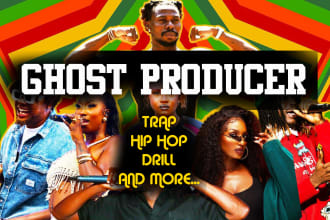 produce hip hop and trap beats for you