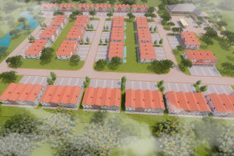 make architecture site plan and landscape design