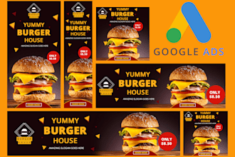 design eye catching professional google banner ads or adwords display ads