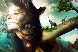 do photo editing, manipulation, compositing, and merging