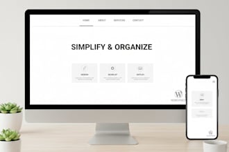 design a stunning responsive wordpress website