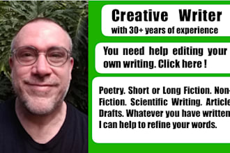 review and refine your creative writing