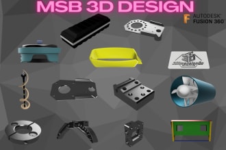 do 3d modeling and 2d drawing using fusion360