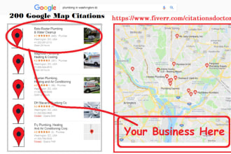 do google maps citations for local SEO gmb ranking