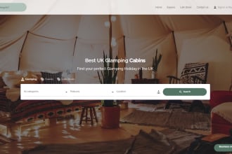 design any type of elegant directory website for you