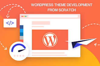 develop wordpress theme from scratch