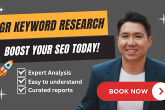 do kgr keyword research that will rank