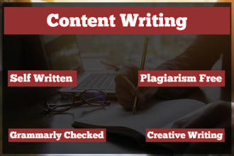 write SEO optimized onpage content for your website