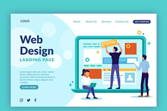 design your web site using html , css and  bootstrap