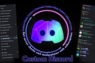 setup and design your discord server