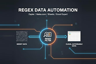 write regex to extract and clean your data