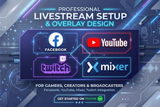teach and setup a pro livestream on any platform
