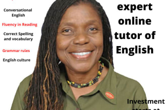 help you to master speaking and writing english on zoom