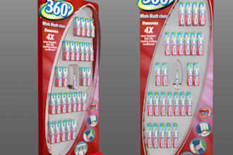 create 3d designs of product displays
