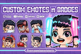 make twitch emote and sub badge