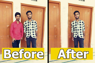 remove unwanted person and things from your photos