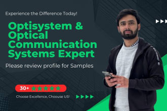 be your optisystem and optical fiber communication assistant