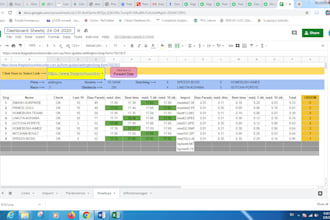 develop excel vba macros, formulas and pivot tables