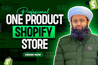 create one product shopify store, shopify dropshipping store