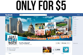 design an eye catching facebook cover