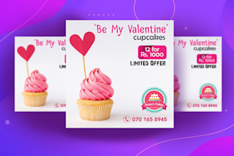 do creative facebook, social media post and flyers