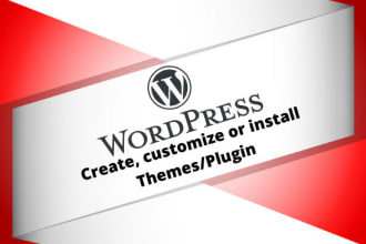 do wordpress theme customization or wordpress customization