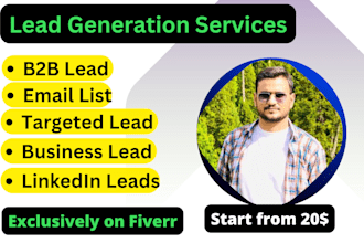 expert lead generation, b2b, linkedin, and local leads