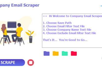 develop a web scraper, data extraction bot, and crawler in python or java