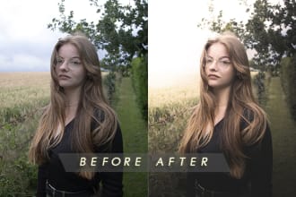 do professional photoshop retouching, image retouching