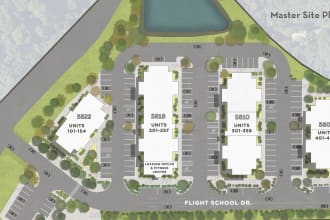 render and design master site plan, landscape, and layout
