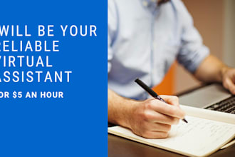 be your virtual assistant for all administrative needs