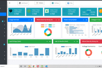 make custom static iot dashboard
