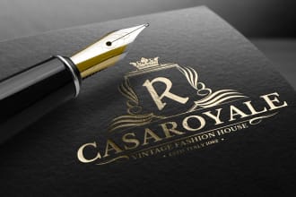 design professional heraldic, luxury logo
