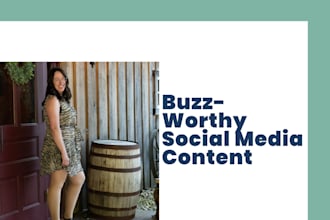create fresh social media content