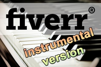 recreate instrumental for the song that you choose