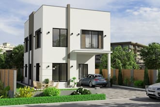make your exterior and interior realistic rendering