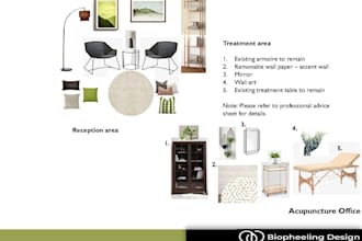 sustainability biophilia design board color palette