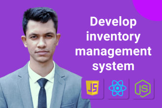 develop inventory management system software