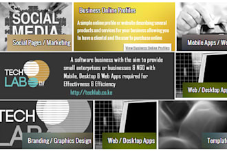 develop a website, blog, branding or mobile app either android, java, ussd, wap to reach more customers and grow your business