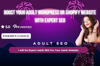 do expert SEO for your wordpress or shopify website