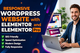 create elementor pro website
