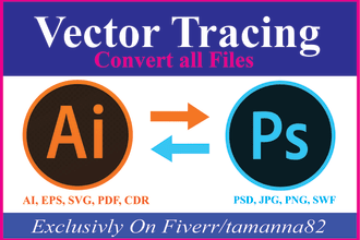 do convert any file to vector ai, psd, high resolution png, jpg