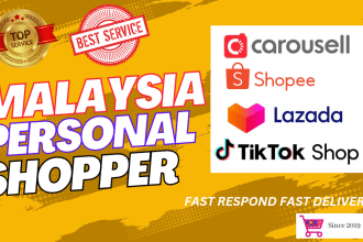 be your personal shopper on shopee,lazada,carousell malaysia