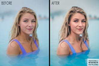 do photoshop editing, lightroom photo editing for you within 12 hours