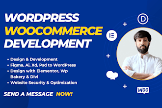 build or design your wordpress woocommerce website