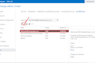 setup microsoft exchange server