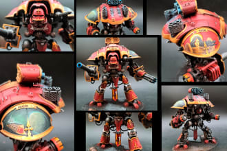 paint your warhammer, sigmar, dungeon, dnd or lotr miniatures