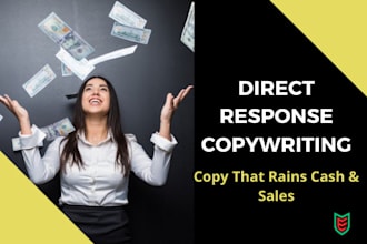 write sales letters and video sales letters